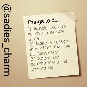 Create new bundles/make an offer